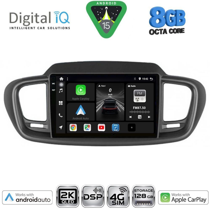 DIGITAL IQ BXF 11319_CPAA (10inc) MULTIMEDIA TABLET for KIA SORENTO mod. 2014-2020