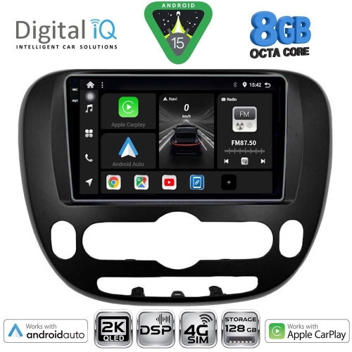 DIGITAL IQ BXF 11321_CPAA (9inc) MULTIMEDIA TABLET for KIA SOUL mod. 2014&gt;