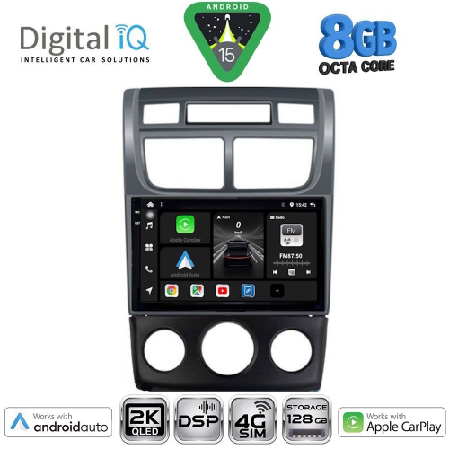 DIGITAL IQ BXF 11324_CPAA (A/C) (9inc) MULTIMEDIA TABLET for KIA SPORTAGE mod. 2004-2010