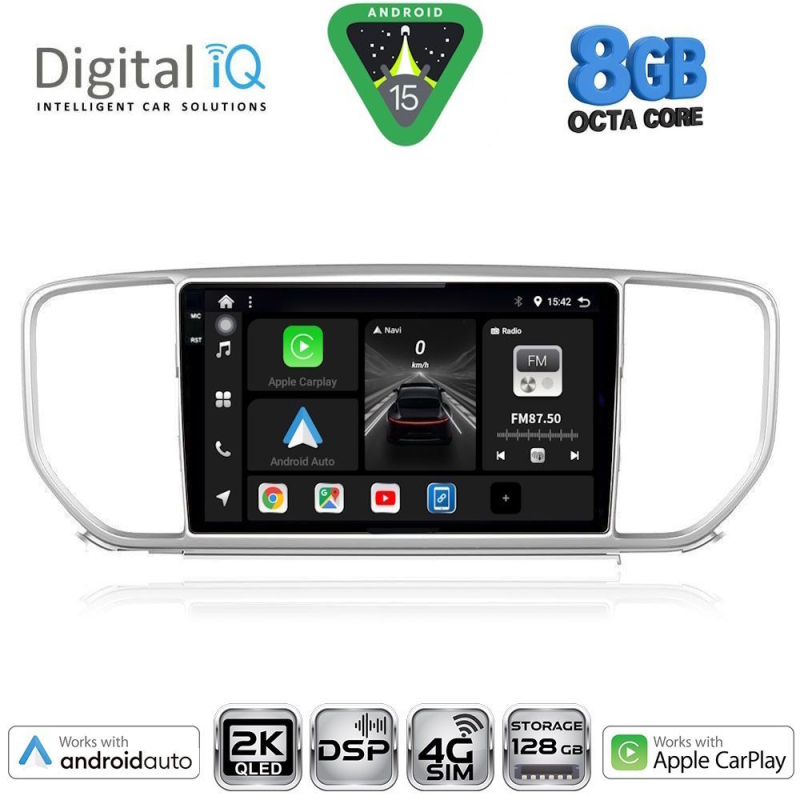 DIGITAL IQ BXF 11327_CPAA (9inc) MULTIMEDIA TABLET for KIA SPORTAGE mod. 2018>
