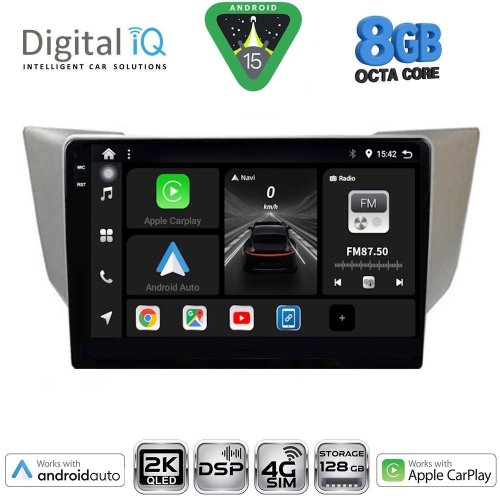 DIGITAL IQ BXF 11345_CPAA (9inc) MULTIMEDIA TABLET for LEXUS RX 300 – 400 mod. 2003-2008