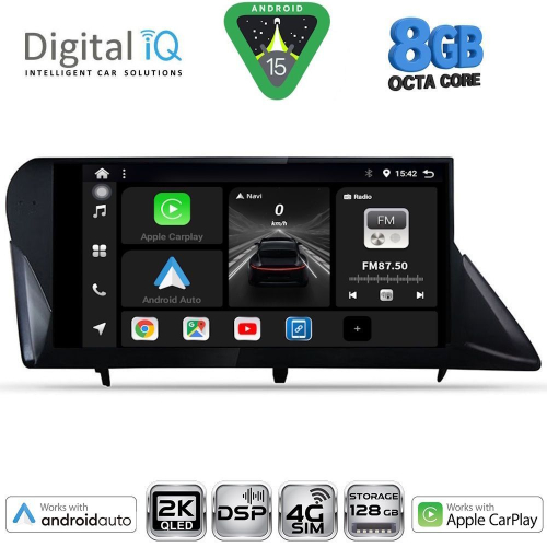 DIGITAL IQ BXF 11346_CPAA (9inc) MULTIMEDIA TABLET for LEXUS RX mod. 2009-2014