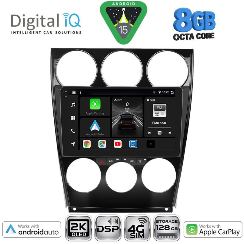 DIGITAL IQ BXF 11375_CPAA (9inc) MULTIMEDIA TABLET for MAZDA 6 (FACELIFT) mod. 2005-2008