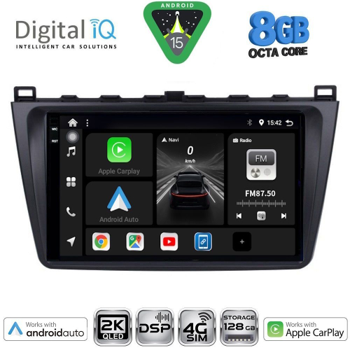 DIGITAL IQ BXF 11377_CPAA (9inc) MULTIMEDIA TABLET for MAZDA 6 mod. 2008-2012