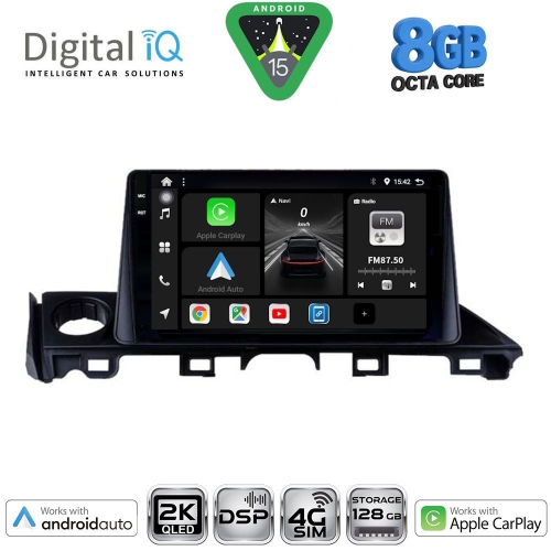 DIGITAL IQ BXF 11379_CPAA (9inc) MULTIMEDIA TABLET for MAZDA 6 mod. 2017-2020
