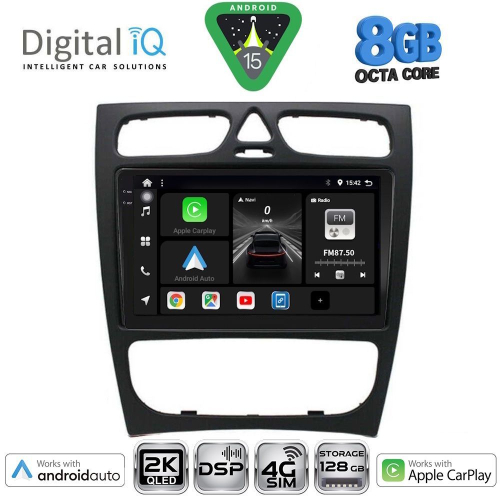 DIGITAL IQ BXF 11402_CPAA (9inc) MULTIMEDIA TABLET for MERCEDES C (W203) mod. 1999-2004