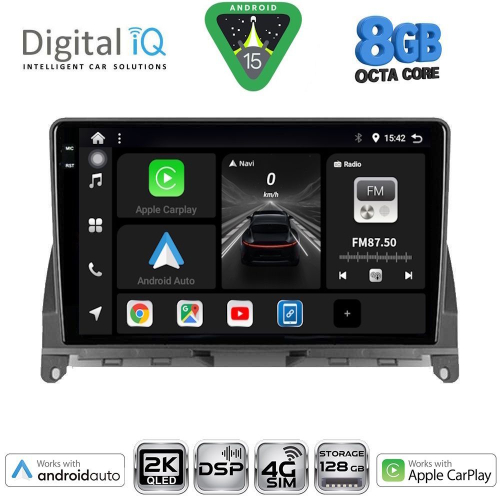 DIGITAL IQ BXF 11405_CPAA (9inc) MULTIMEDIA TABLET for MERCEDES C (W204) mod. 2007-2011