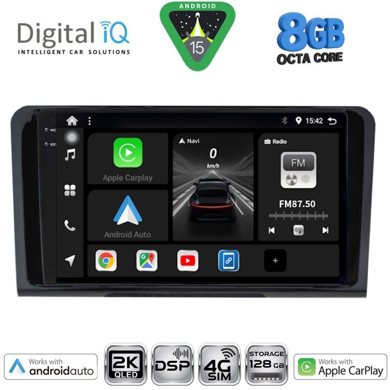DIGITAL IQ BXF 11414_CPAA (9inc) MULTIMEDIA TABLET for MERCEDES ML (W164) – GL (X164) mod. 2005-2011