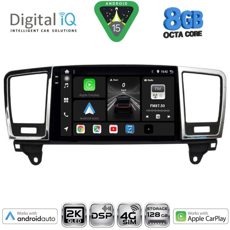 DIGITAL IQ BXF 11415_CPAA (9inc) MULTIMEDIA TABLET for MERCEDES ML (W166) – GL (X166) mod. 2011-2019