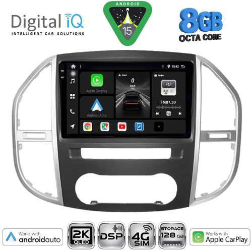 DIGITAL IQ BXF 11429_CPAA (10inc) MULTIMEDIA TABLET for MERCEDES VITO – VIANO  (W447) mod. 2015&gt;