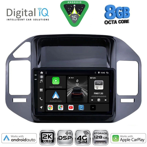 DIGITAL IQ BXF 11444_CPAA (9inc) MULTIMEDIA TABLET for MITSUBISHI PAJERO mod. 1999-2006