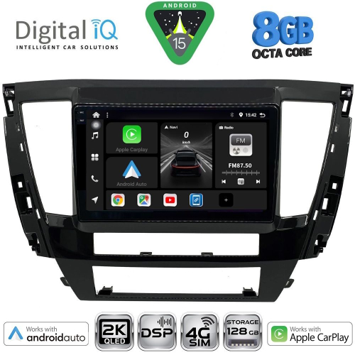 DIGITAL IQ BXF 11447S_CPAA (9inc) MULTIMEDIA TABLET for MITSUBISHI PAJERO SPORT mod. 2020&gt;