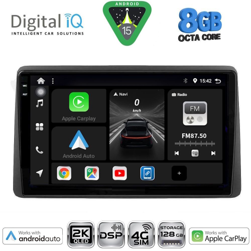 DIGITAL IQ BXF 11450_CPAA (10inc) MULTIMEDIA TABLET for NISSAN NAVARA D22 mod. 1998-2004
