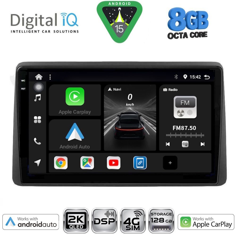 DIGITAL IQ BXF 11453_CPAA (10inc) MULTIMEDIA TABLET for NISSAN JUKE mod. 2021>