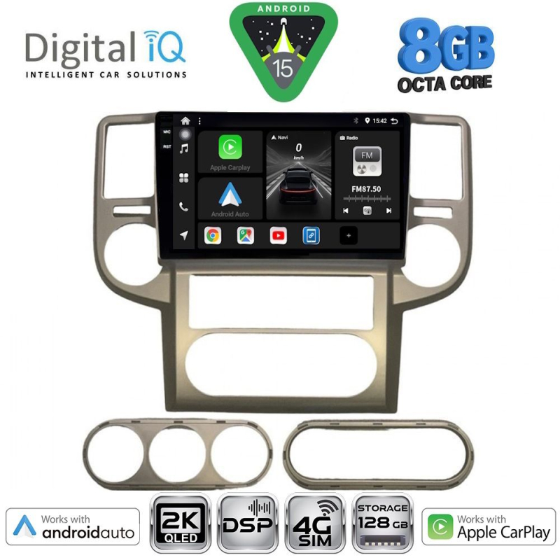 DIGITAL IQ BXF 11475_CPAA (10inc) MULTIMEDIA TABLET for NISSAN XTRAIL mod. 2004-2007