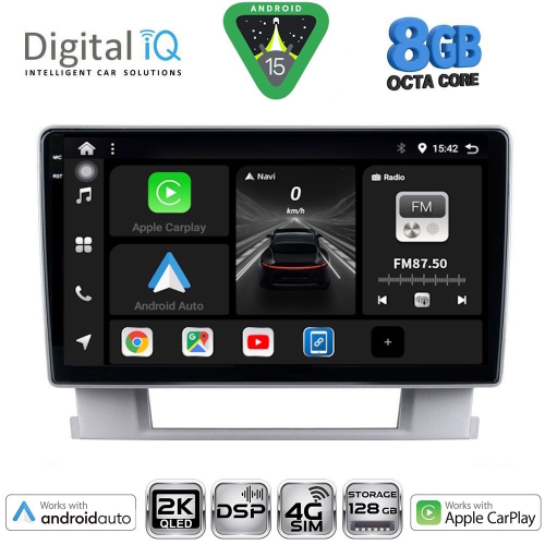 DIGITAL IQ BXF 11482_CPAA (9inc) MULTIMEDIA TABLET for OPEL ASTRA J mod.2010-2016