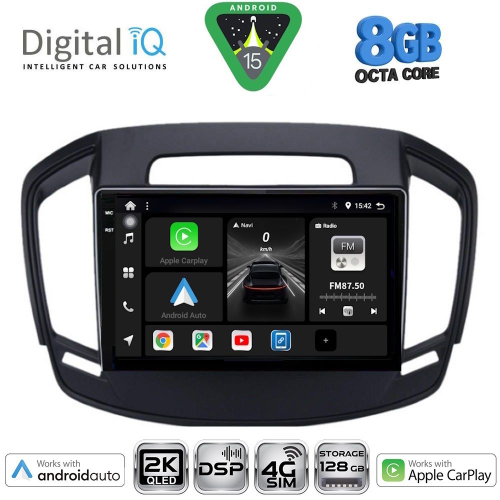DIGITAL IQ BXF 11492_CPAA (9inc) MULTIMEDIA TABLET for OPEL INSIGNIA  mod.2014-2017