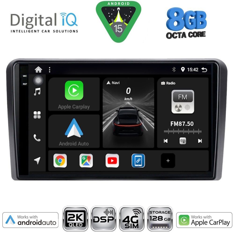 DIGITAL IQ BXF 11514_CPAA (9inc) MULTIMEDIA TABLET for PEUGEOT 308  mod. 2013>
