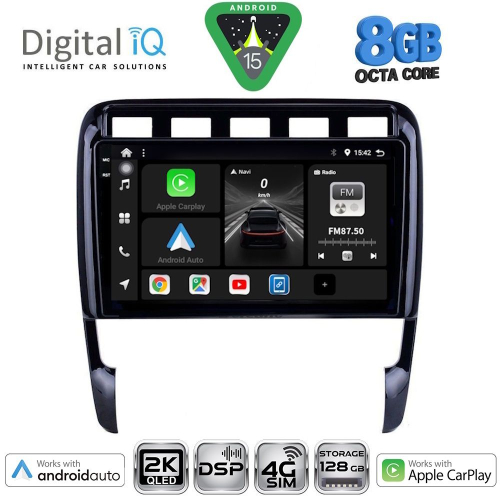 DIGITAL IQ BXF 11535_CPAA (9inc) MULTIMEDIA TABLET for PORSCHE CAYENNE mod. 2002-2011