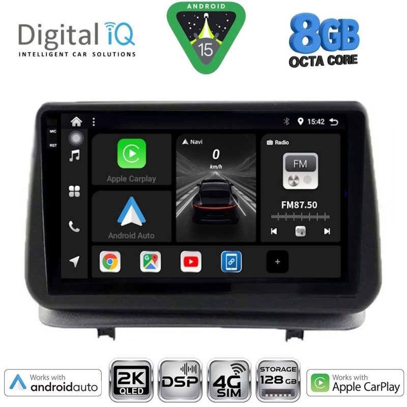 DIGITAL IQ BXF 11543_CPAA (9inc) MULTIMEDIA TABLET for RENAULT CLIO mod. 2005-2011 DIGITAL IQ BXF 11543_CPAA (9inc) MULTIMEDIA TABLET for RENAULT CLIO mod. 2005-2011