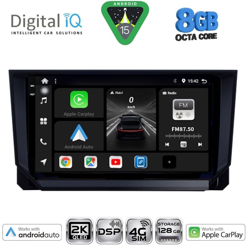 DIGITAL IQ BXF 11573_CPAA (9inc) MULTIMEDIA TABLET for SEAT ARONA - IBIZA mod. 2018>