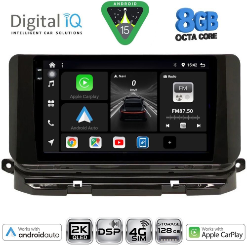 DIGITAL IQ BXF 11598_CPAA (10inc) MULTIMEDIA TABLET for SKODA OCTAVIA 8 mod. 2021&gt;