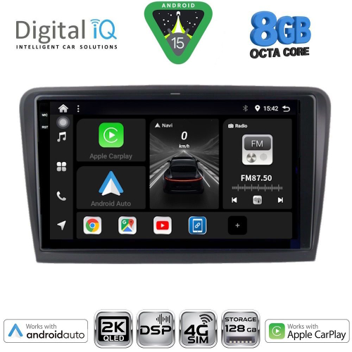 DIGITAL IQ BXF 11601_CPAA (9inc) MULTIMEDIA TABLET for SKODA RAPID  mod. 2012&gt;