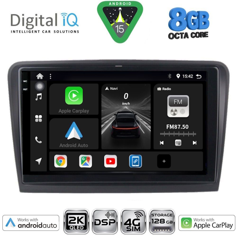 DIGITAL IQ BXF 11604_CPAA (10inc) MULTIMEDIA TABLET for SKODA SUPERB mod. 2008-2015 DIGITAL IQ BXF 11604_CPAA (10inc) MULTIMEDIA TABLET for SKODA SUPERB mod. 2008-2015