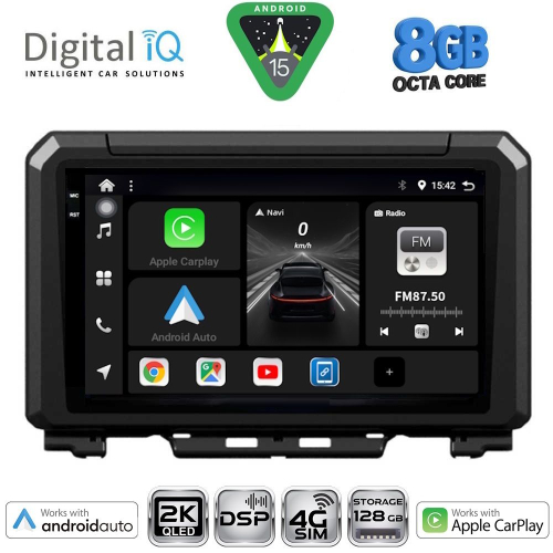 DIGITAL IQ BXF 11679_CPAA (9inc) MULTIMEDIA TABLET for SUZUKI JIMNY mod. 2017&gt;