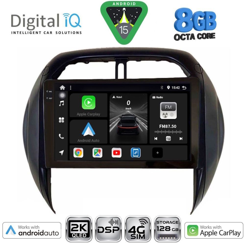DIGITAL IQ BXF 11730_CPAA CLIMA (9inc) MULTIMEDIA TABLET for TOYOTA RAV 4 mod. 2000-2006