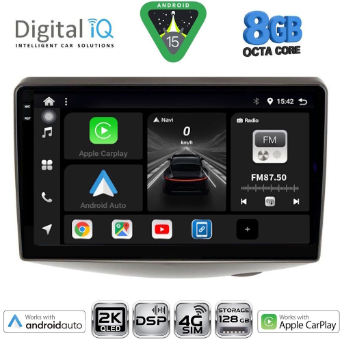 DIGITAL IQ BXF 11735_CPAA (9inc) MULTIMEDIA TABLET for TOYOTA YARIS mod. 1999-2006