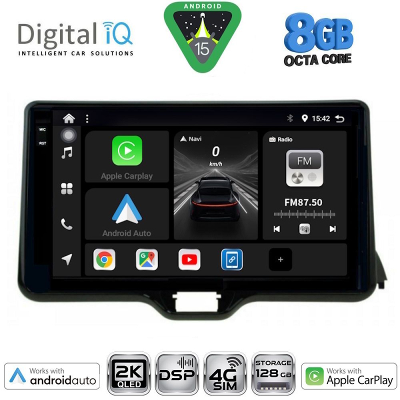 DIGITAL IQ BXF 11738_CPAA (10inc) MULTIMEDIA TABLET for TOYOTA YARIS mod. 2020> - MAZDA 2 mod. 2023> DIGITAL IQ BXF 11738_CPAA (10inc) MULTIMEDIA TABLET for TOYOTA YARIS mod. 2020> - MAZDA 2 mod. 2023>