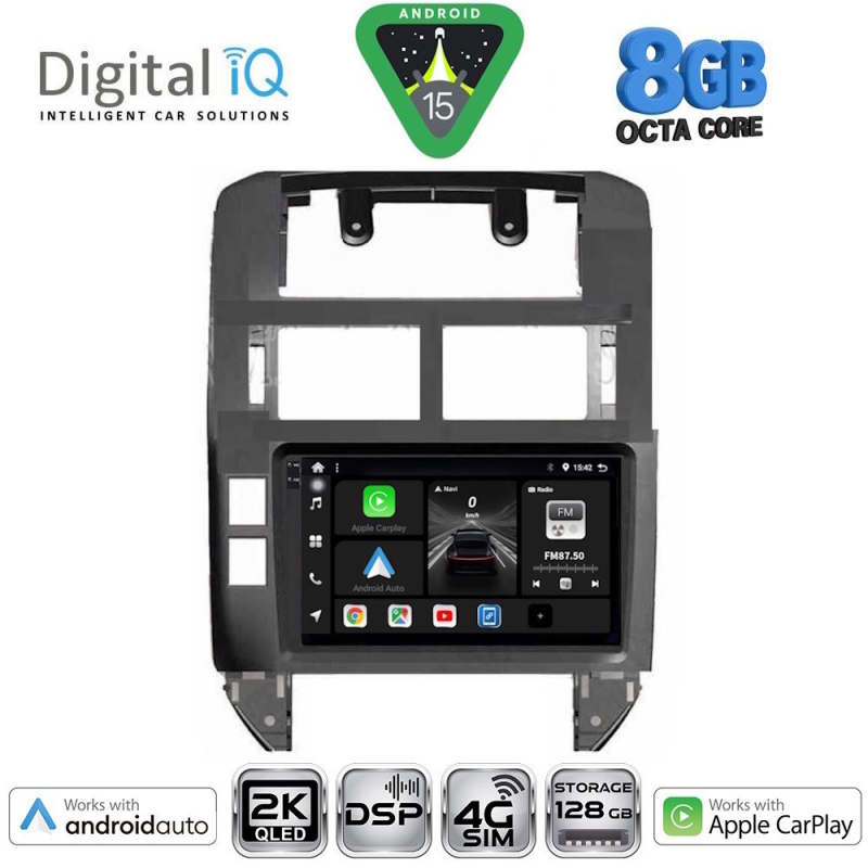 DIGITAL IQ BXF 11755_CPAA (9inc) MULTIMEDIA TABLET for VW POLO mod. 2002-2009