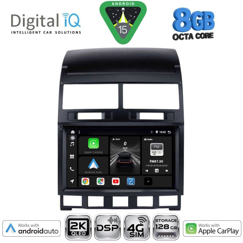 DIGITAL IQ BXF 11765_CPAA (9inc) MULTIMEDIA TABLET for VW TOUAREG mod. 2003-2011