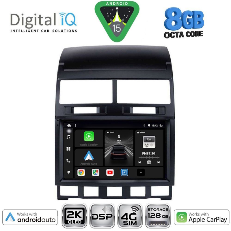 DIGITAL IQ BXF 11765_CPAA (9inc) MULTIMEDIA TABLET for VW TOUAREG mod. 2003-2011