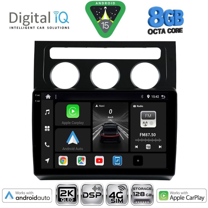 DIGITAL IQ BXF 11767_CPAA CLIMA (10inc) MULTIMEDIA TABLET for VW TOURAN mod. 2003-2010 DIGITAL IQ BXF 11767_CPAA CLIMA (10inc) MULTIMEDIA TABLET for VW TOURAN mod. 2003-2010
