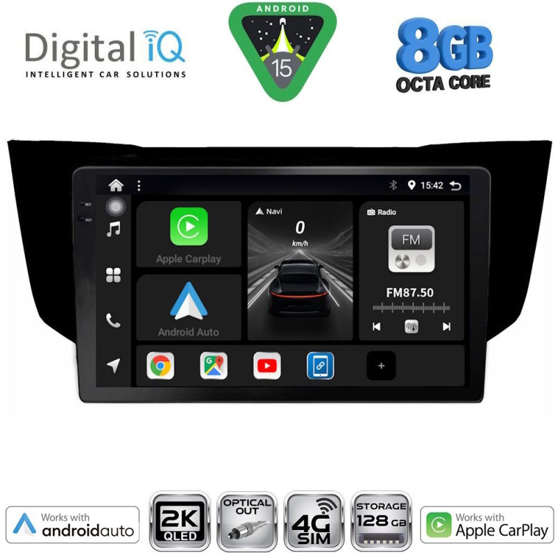 DIGITAL IQ BXK 20345BL_CPAA (9inc) MULTIMEDIA TABLET for LEXUS RX 300 – 400 mod. 2003-2008