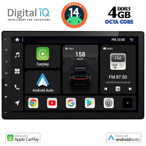DIGITAL IQ BXF 600_CPAA (10.1'' DECK) MULTIMEDIA 2DIN