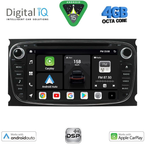 DIGITAL IQ BXF 603B_CPAA (7'' DECK) MULTIMEDIA SYSTEM for FORD mod. 2007-2011