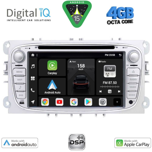 DIGITAL IQ BXF 603S_CPAA (7'' DECK) MULTIMEDIA SYSTEM for FORD mod. 2007-2011