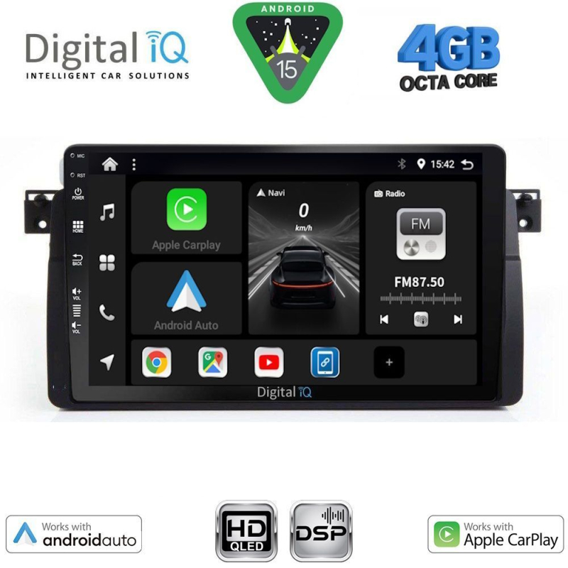 DIGITAL IQ BXF 6042_CPAA (9inc) MULTIMEDIA TABLET for BMW E46 mod. 1998-2005 DIGITAL IQ BXF 6042_CPAA (9inc) MULTIMEDIA TABLET for BMW E46 mod. 1998-2005