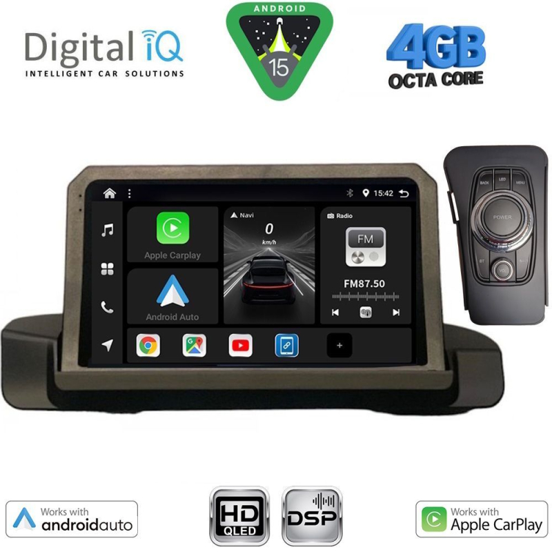 DIGITAL IQ BXF 6044_CPAA (9inc) MULTIMEDIA TABLET for BMW S.3 (E90-91-92) mod. 2005-2012 DIGITAL IQ BXF 6044_CPAA (9inc) MULTIMEDIA TABLET for BMW S.3 (E90-91-92) mod. 2005-2012