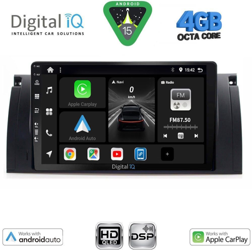DIGITAL IQ BXF 6045_CPAA (9inc) MULTIMEDIA TABLET for BMW Series 5 (E39) mod. 1997-2005 | X5 (E53) mod. 1999-2006