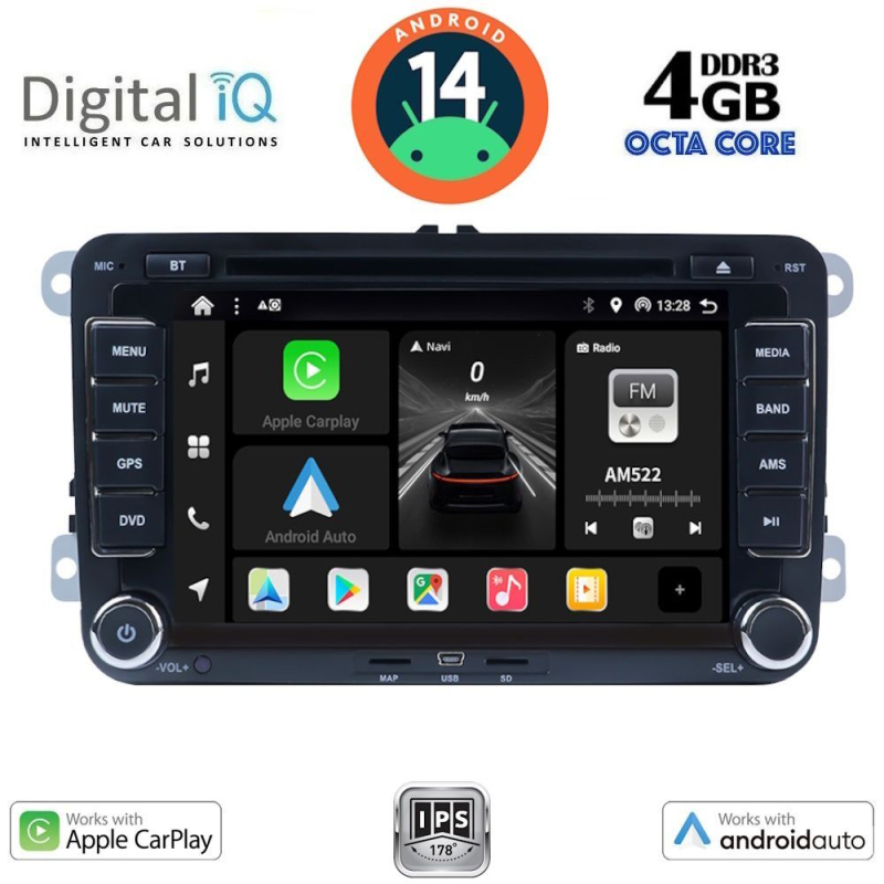 DIGITAL IQ BXF 604_CPAA (7" DVD) MULTIMEDIA SYSTEM for VW – SKODA – SEAT GROUP mod. 2004-2014 DIGITAL IQ BXF 604_CPAA (7" DVD) MULTIMEDIA SYSTEM for VW – SKODA – SEAT GROUP mod. 2004-2014