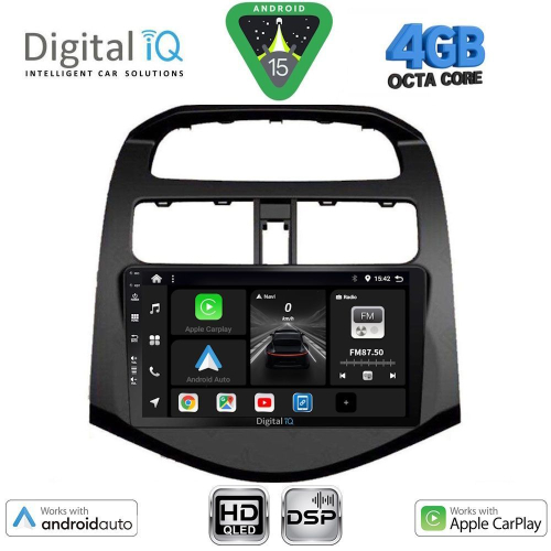 DIGITAL IQ BXF 6078_CPAA (9inc) MULTIMEDIA TABLET for CHEVROLET SPARK mod. 2009-2015