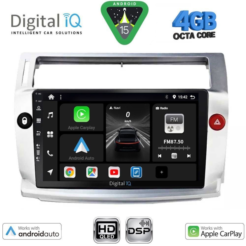 DIGITAL IQ BXF 6084_CPAA (9inc) MULTIMEDIA TABLET for CITROEN C4 mod. 2004-2011 DIGITAL IQ BXF 6084_CPAA (9inc) MULTIMEDIA TABLET for CITROEN C4 mod. 2004-2011