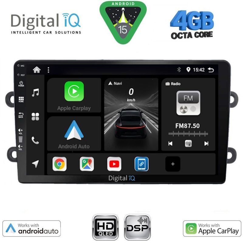 DIGITAL IQ BXF 6102_CPAA (9inc) MULTIMEDIA TABLET for DACIA DUSTER mod. 2012-2019 DIGITAL IQ BXF 6102_CPAA (9inc) MULTIMEDIA TABLET for DACIA DUSTER mod. 2012-2019