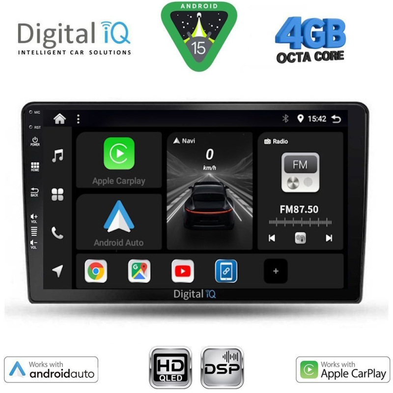DIGITAL IQ BXF 6103B_CPAA (9inc) MULTIMEDIA TABLET for DACIA DUSTER mod. 2012-2019 DIGITAL IQ BXF 6103B_CPAA (9inc) MULTIMEDIA TABLET for DACIA DUSTER mod. 2012-2019