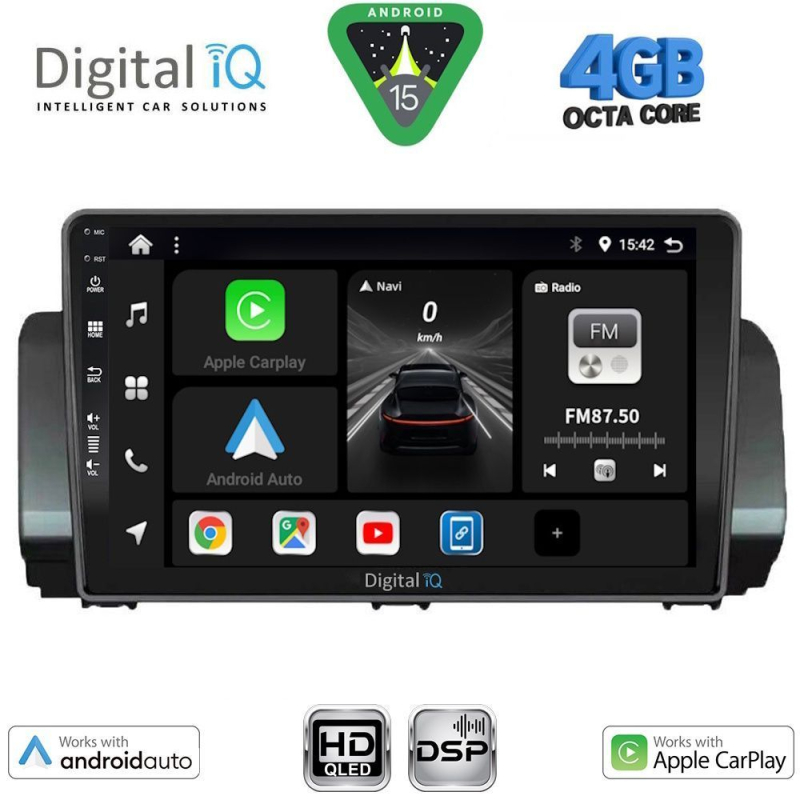 DIGITAL IQ BXF 6109_CPAA (9inc) MULTIMEDIA TABLET for DACIA LOGAN - SANDERO - JOGGER mod. 2020> DIGITAL IQ BXF 6109_CPAA (9inc) MULTIMEDIA TABLET for DACIA LOGAN - SANDERO - JOGGER mod. 2020>