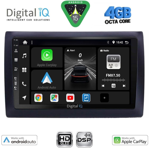 DIGITAL IQ BXF 6145_CPAA (9inc) MULTIMEDIA TABLET for FIAT STILO mod. 2001-2007